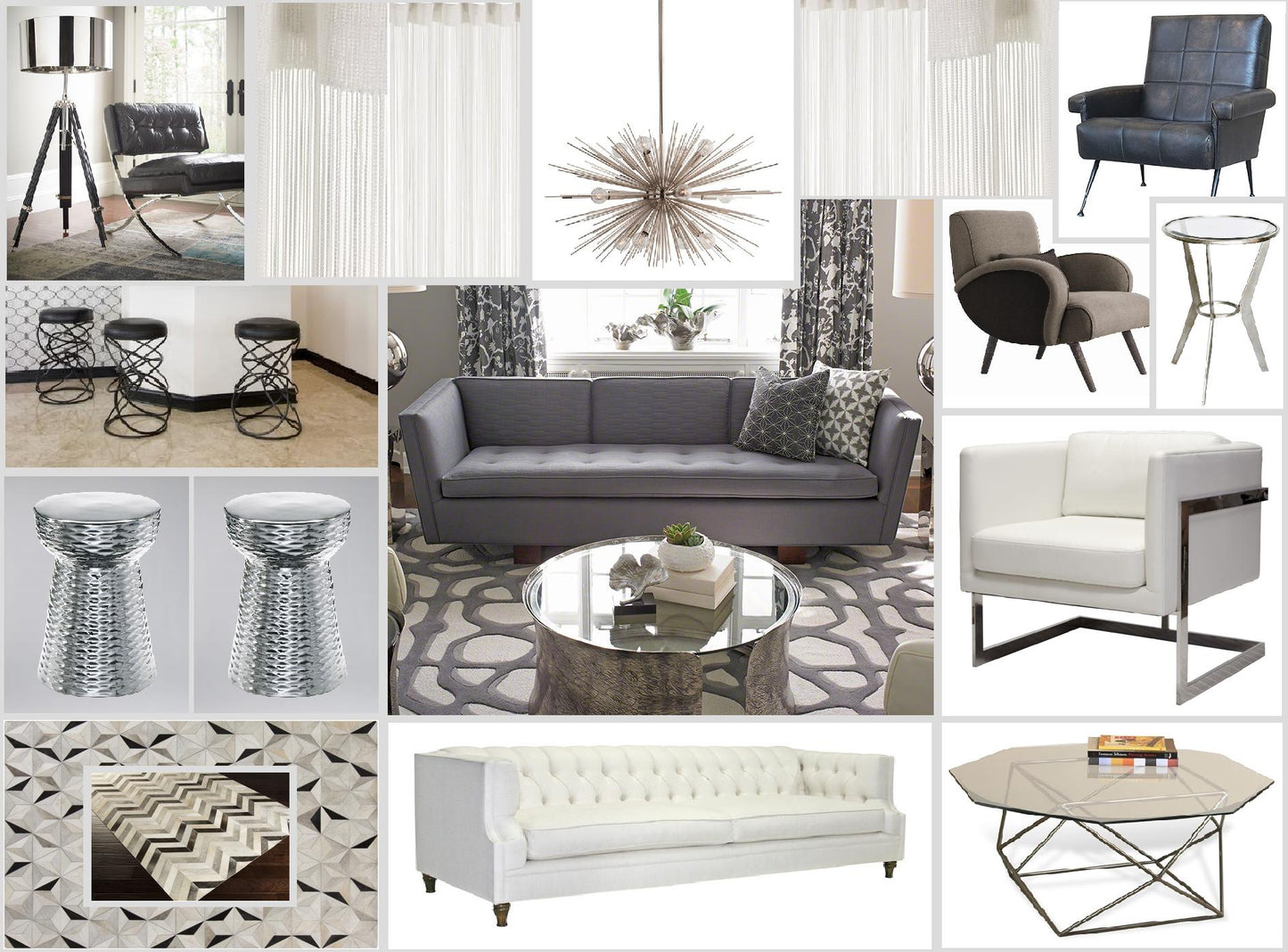 Yerba Buena Living Room - Grats Decor Interior Design & Build Inc.