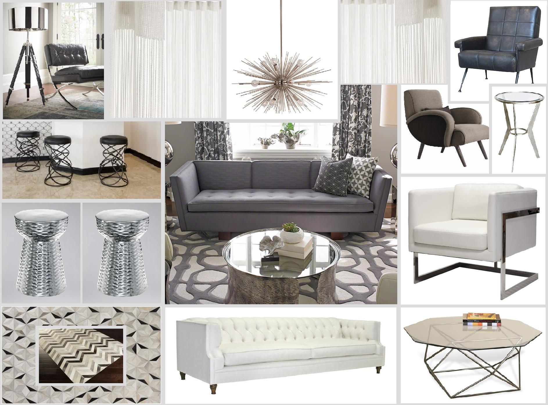 Yerba Buena Living Room - Grats Decor Interior Design & Build Inc.
