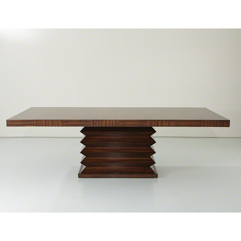 Zig Zag Extension Dining Table - Grats Decor Interior Design & Build Inc.