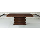 Zig Zag Extension Dining Table - Grats Decor Interior Design & Build Inc.