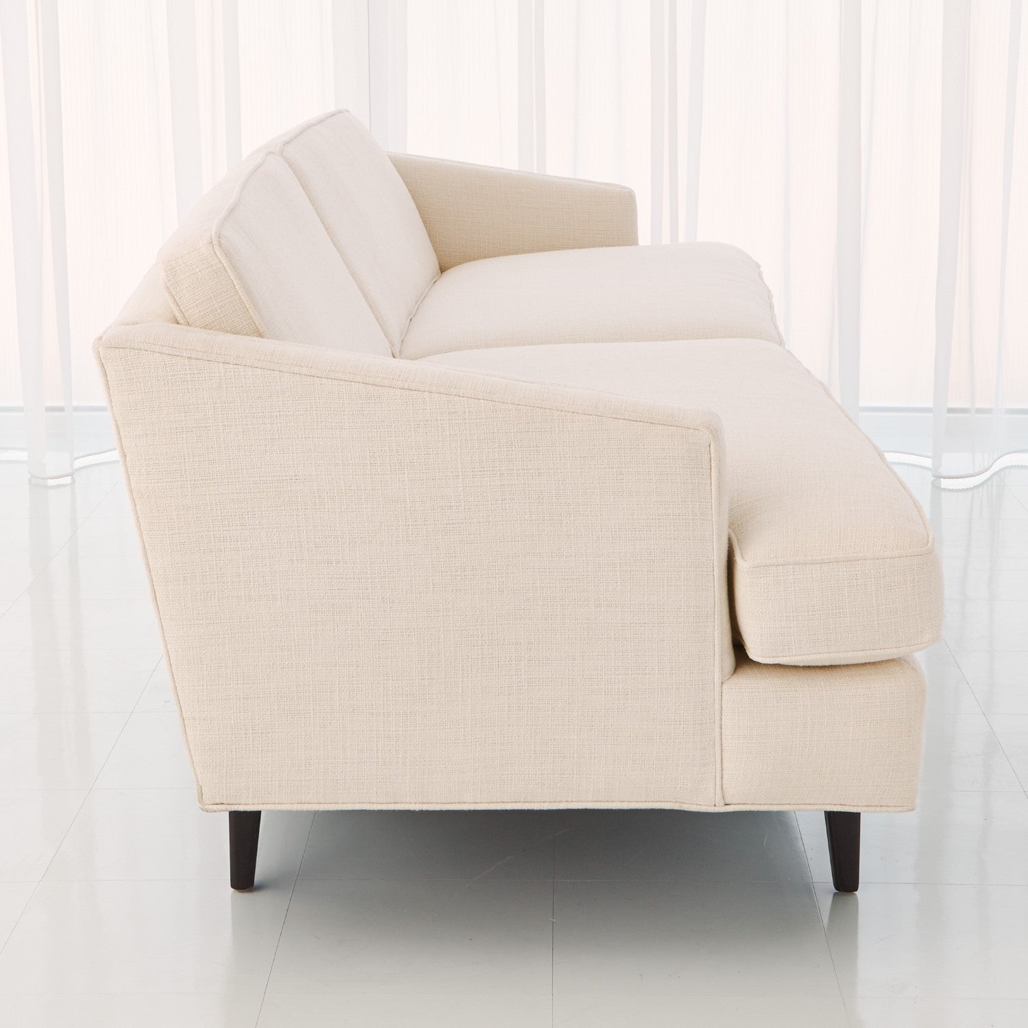 Crescent 90" Sofa - Avada Ivory - Grats Decor Interior Design & Build Inc.