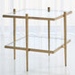 Laforge End Table - Antique Gold - Grats Decor Interior Design & Build Inc.