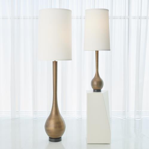 Bulb 81"H Floor Lamp - Light Bronze - Grats Decor Interior Design & Build Inc.