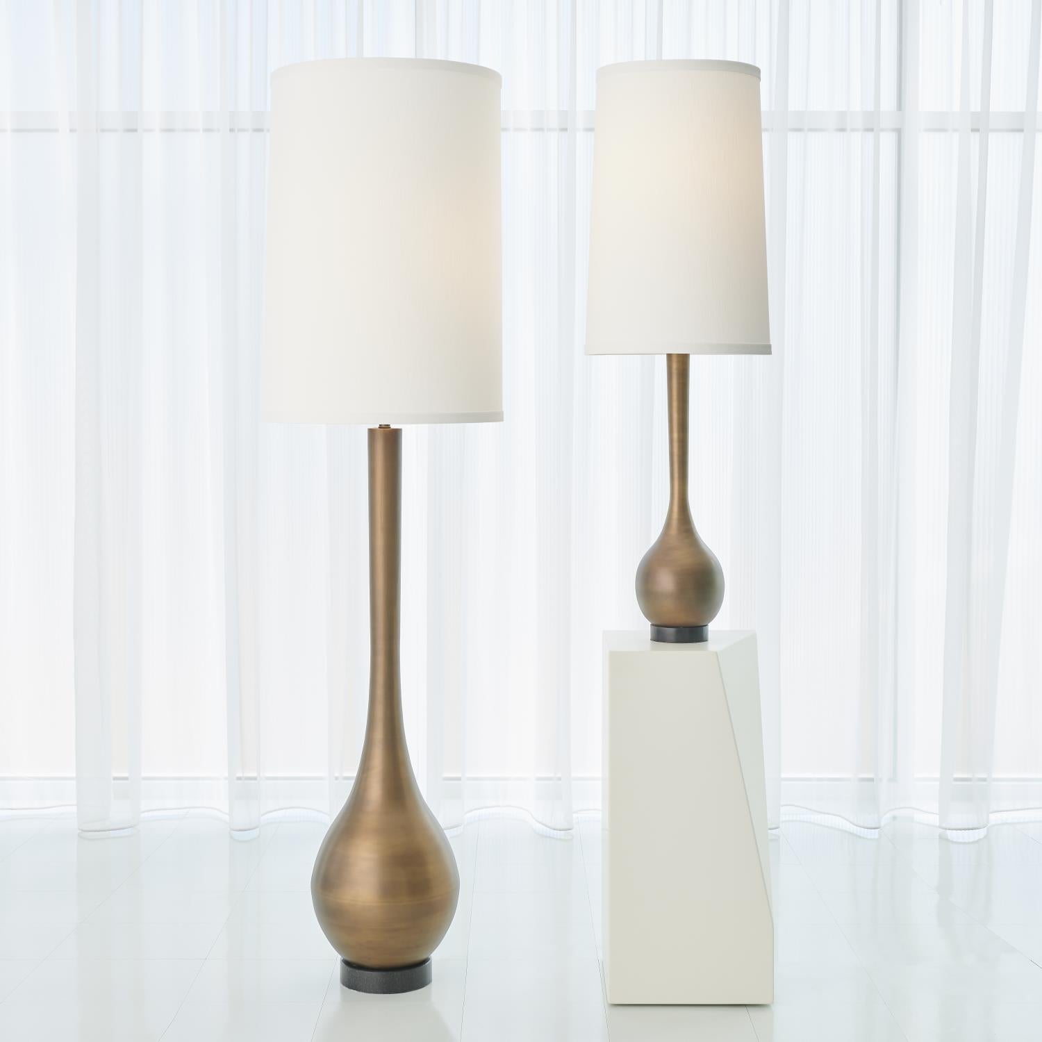 Bulb Table Lamp - Light Bronze - Grats Decor Interior Design & Build Inc.