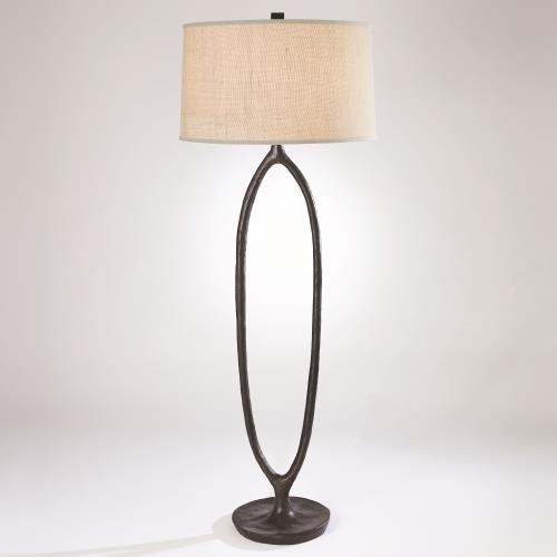 Ellipse 67"H Floor Lamp - Bronze - Grats Decor Interior Design & Build Inc.