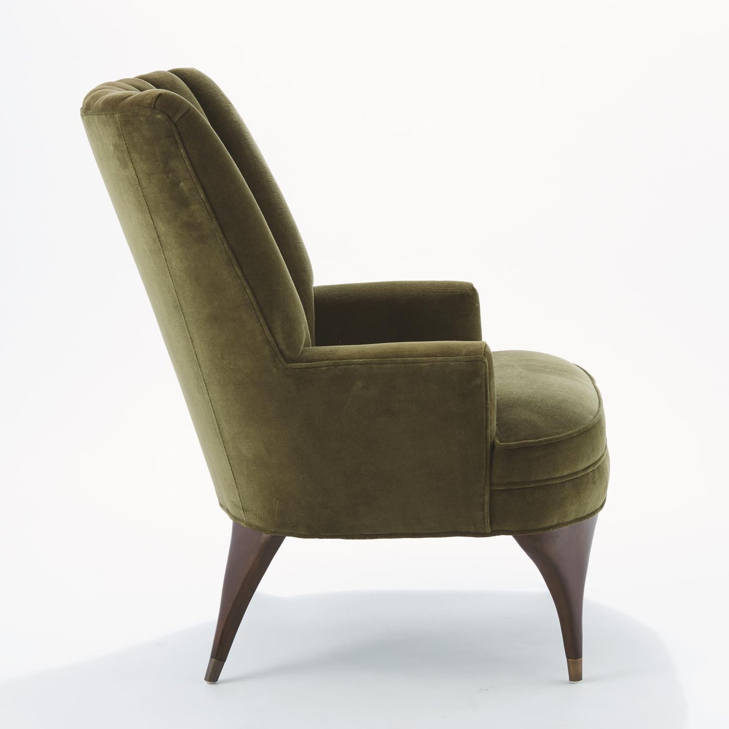 Duncan Chair - Moss Velvet - Grats Decor Interior Design & Build Inc.