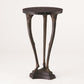 Fawn Leg Side Table - Bronze - Grats Decor Interior Design & Build Inc.