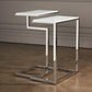 C Nesting Table - Set of 2 - Nickel - Grats Decor Interior Design & Build Inc.