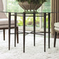 Hammered Dining Table - Bronze - Grats Decor Interior Design & Build Inc.