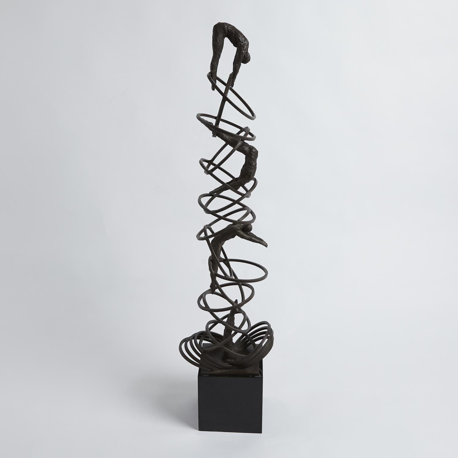 Diver 48"H Sculpture - Grats Decor Interior Design & Build Inc.