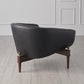 Mimi Leather Chair - Black - Grats Decor Interior Design & Build Inc.