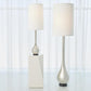 Bulb Vase Table Lamp - Nickel - Grats Decor Interior Design & Build Inc.