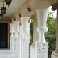 Grande Urn - Diamond - Matte White - Grats Decor Interior Design & Build Inc.