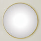Hoop Convex Mirror - 3 sizes - Brass - Grats Decor Interior Design & Build Inc.