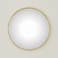 Hoop Convex Mirror - 3 sizes - Brass - Grats Decor Interior Design & Build Inc.