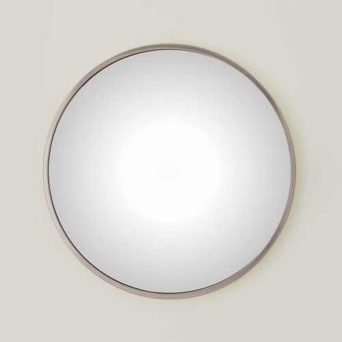 Hoop Convex Mirror - 3 sizes - Nickel - Grats Decor Interior Design & Build Inc.