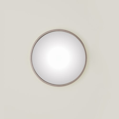 Hoop Convex Mirror - 3 sizes - Nickel - Grats Decor Interior Design & Build Inc.