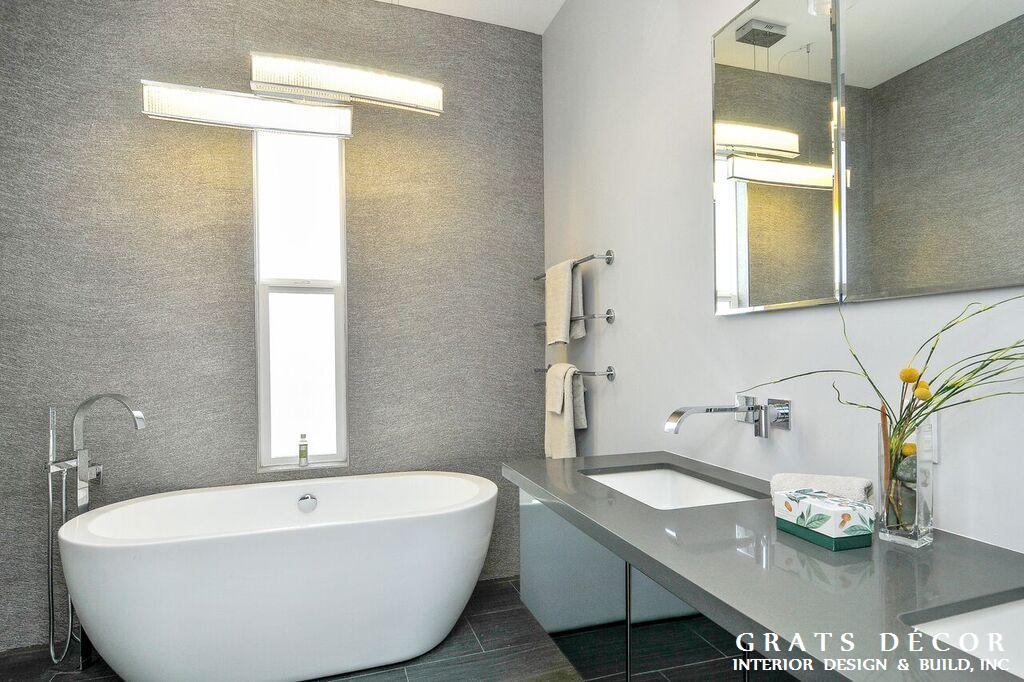 Master Bathroom Remodel - Grats Decor Interior Design & Build Inc.
