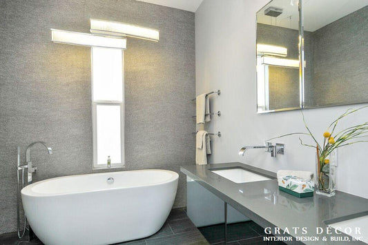 Master Bathroom Remodel - Grats Decor Interior Design & Build Inc.