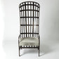 Cascade Chair - Grey Hair-on-Hide Leather - Grats Decor Interior Design & Build Inc.