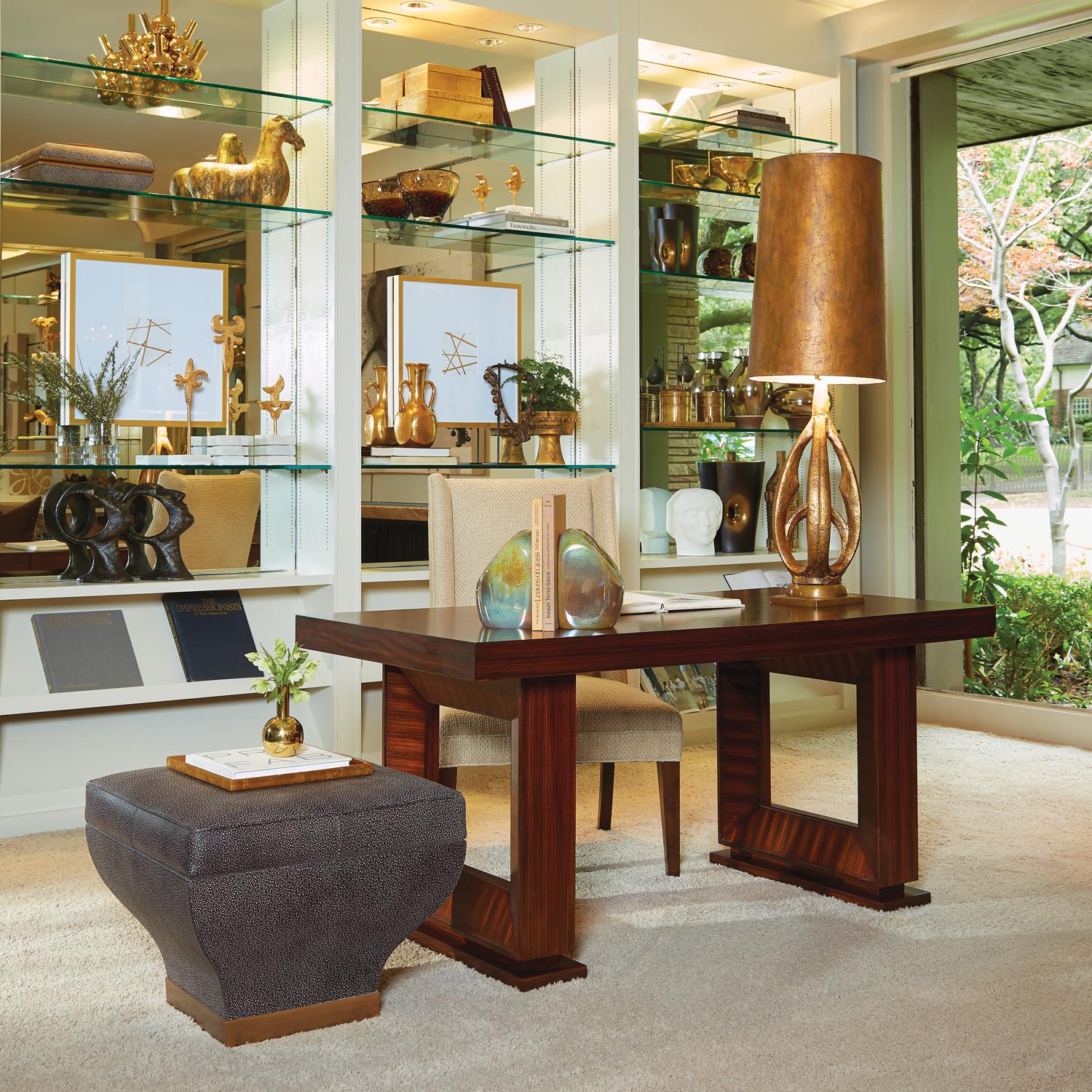 Churchill Storage Ottoman - Grats Decor Interior Design & Build Inc.