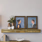 Abstract Block Floating Shelf - Brass - Grats Decor Interior Design & Build Inc.