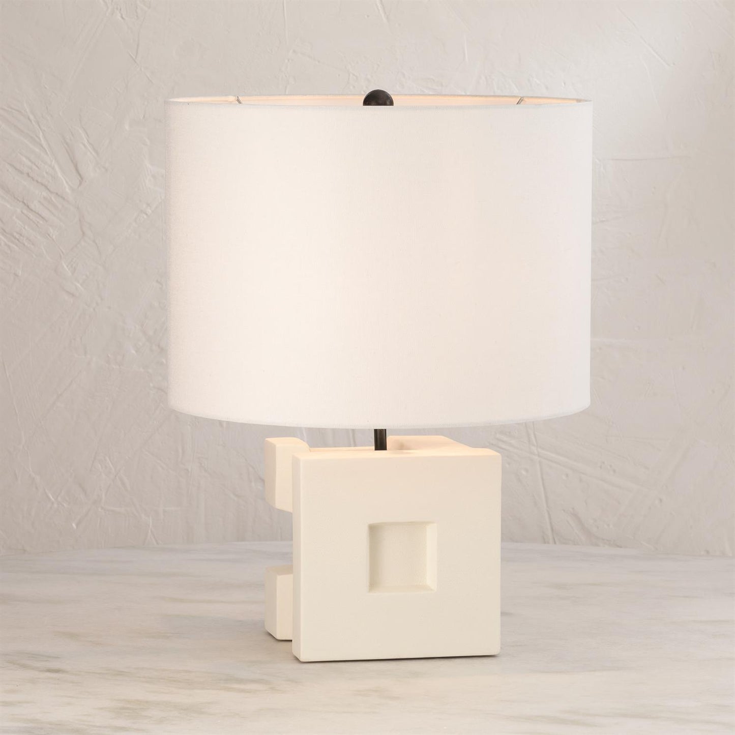 Cubist Ceramic Lamp - Grats Decor Interior Design & Build Inc.