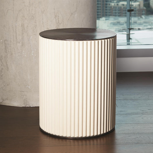 Camille Side Table - Bronze - Grats Decor Interior Design & Build Inc.