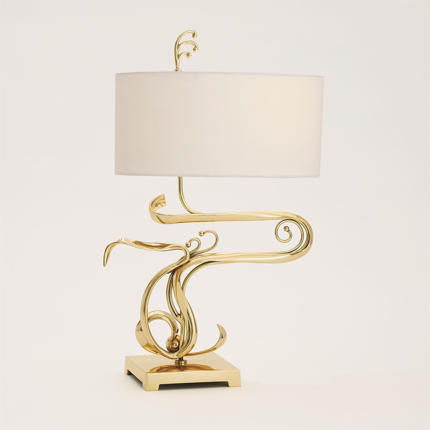 Fete Table Lamp - Brass - Grats Decor Interior Design & Build Inc.
