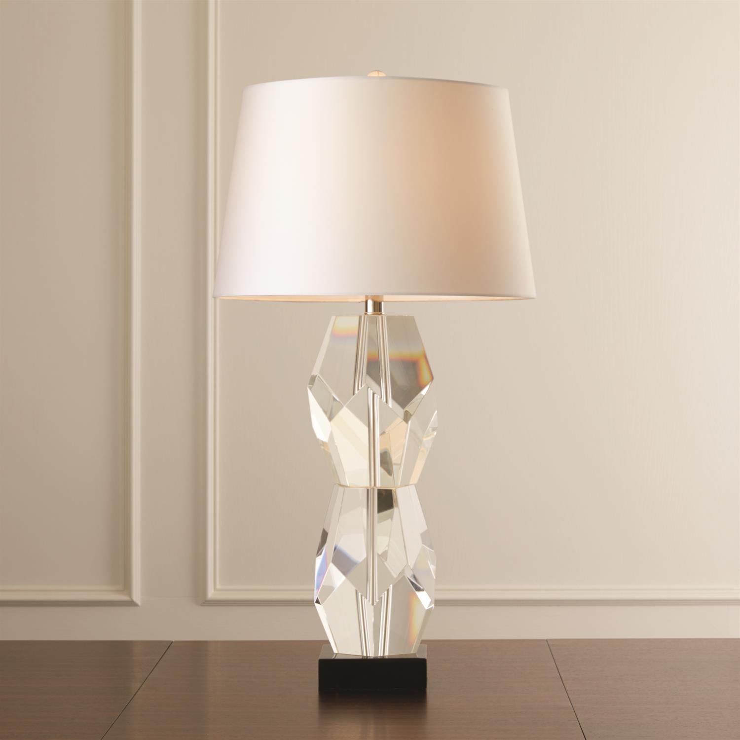 Facet Block Lamp - Double - Grats Decor Interior Design & Build Inc.
