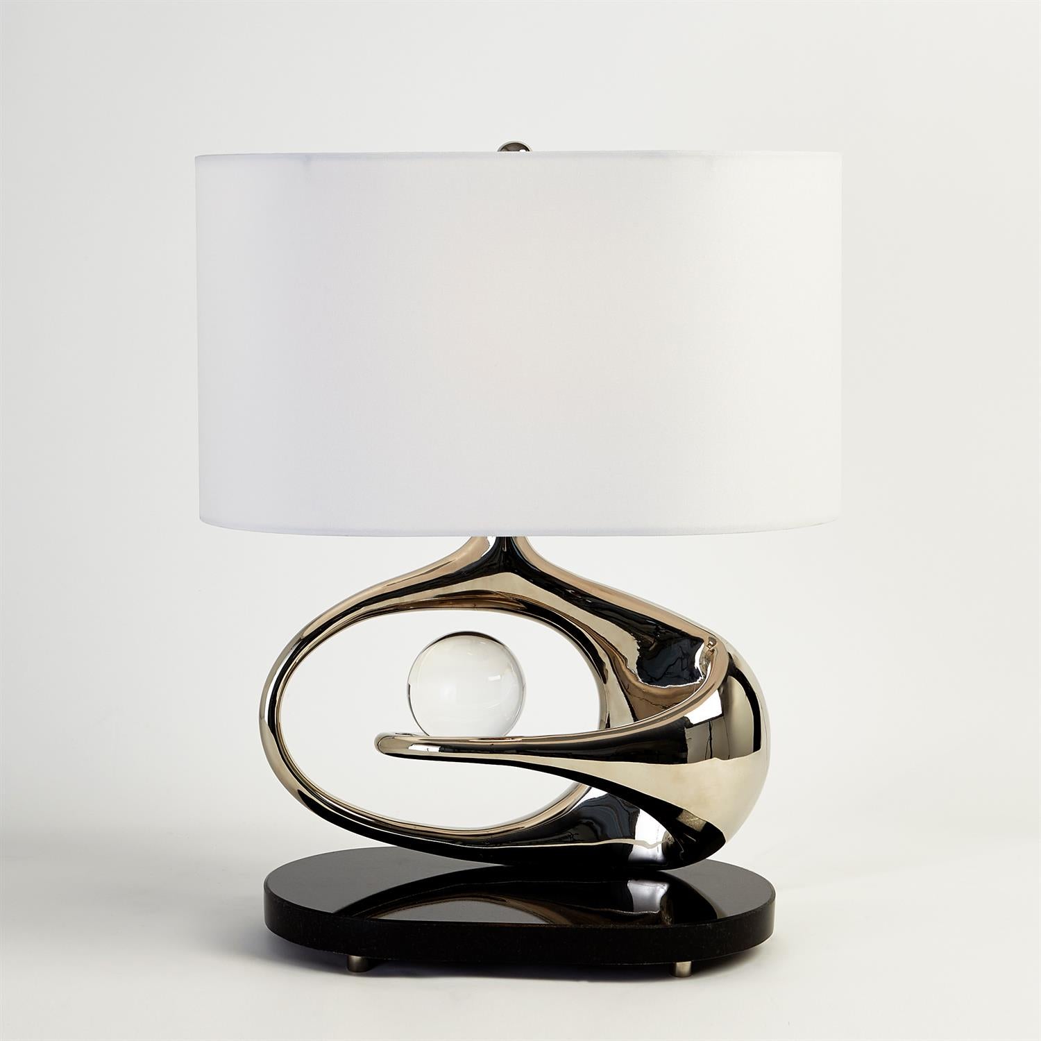 Orbit Lamp - Nickel - Grats Decor Interior Design & Build Inc.