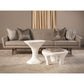 Monolith Coffee Table - Soft White