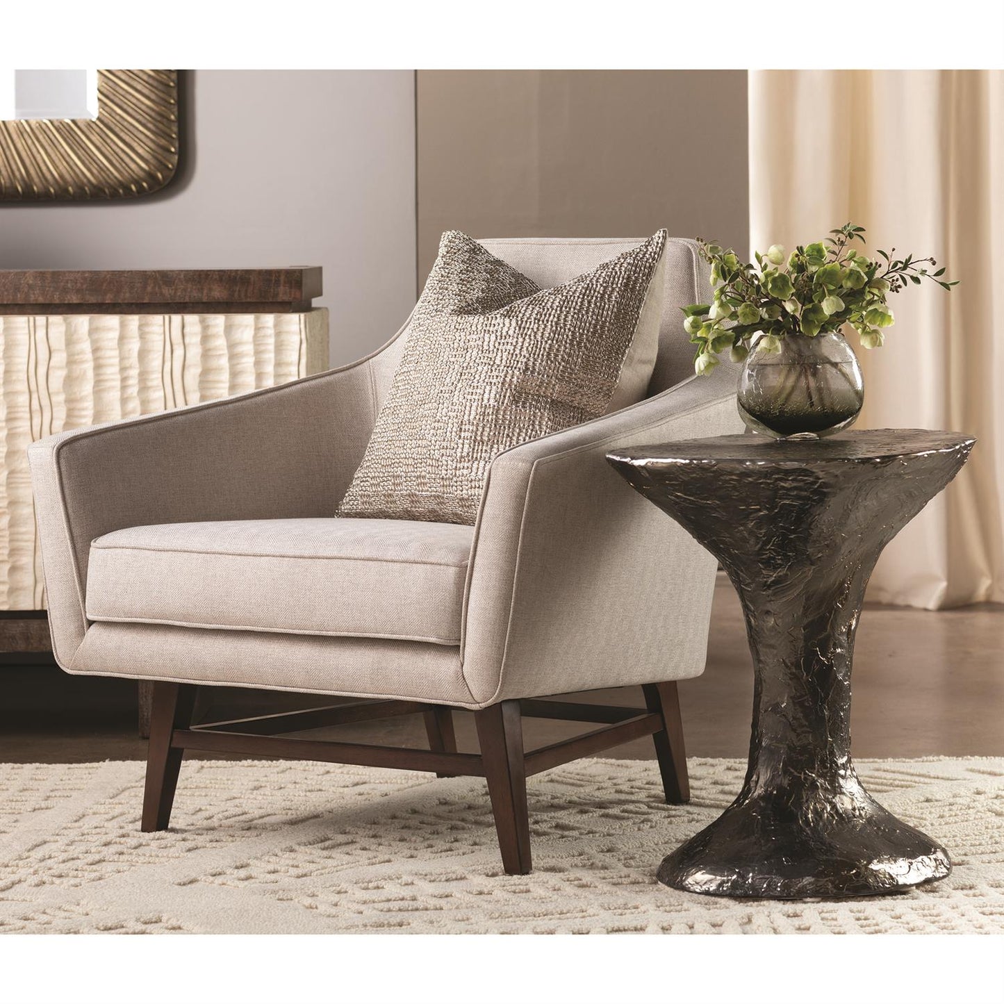 Edward Lounge Chair - Candid Fleece