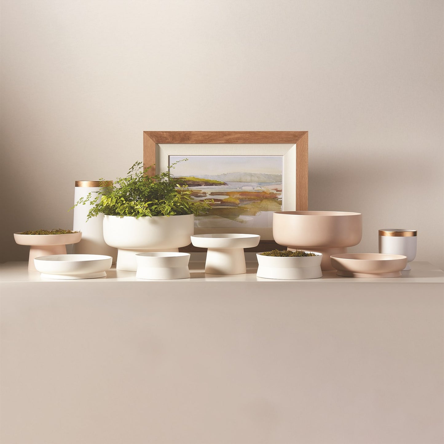 Barbara Barry Encircle Tazza Collection - Adobe - 3 sizes