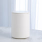 Barbara Barry Encircle Canister w/Cork Lid-Chalk - 3 sizes