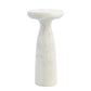 Marble Tower Table - White