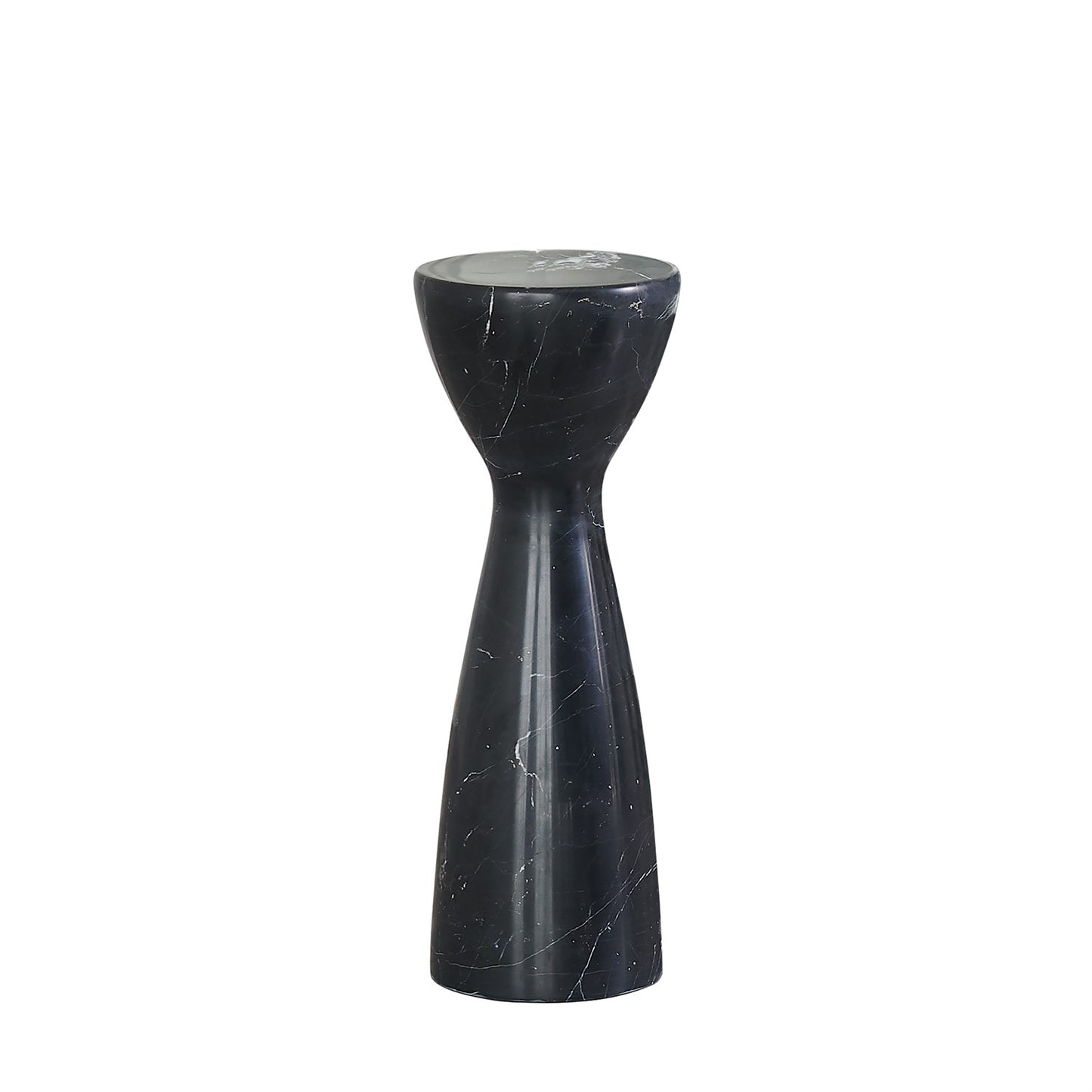 Marble Tower Table - Black