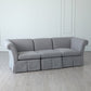 Slipper Sectional - Corner Section - Heather Grey