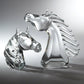 Thoroughbred Horse Head Sculpture - Grats Decor Interior Design & Build Inc.