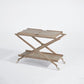 Campaign Bar Cart - Grats Decor Interior Design & Build Inc.