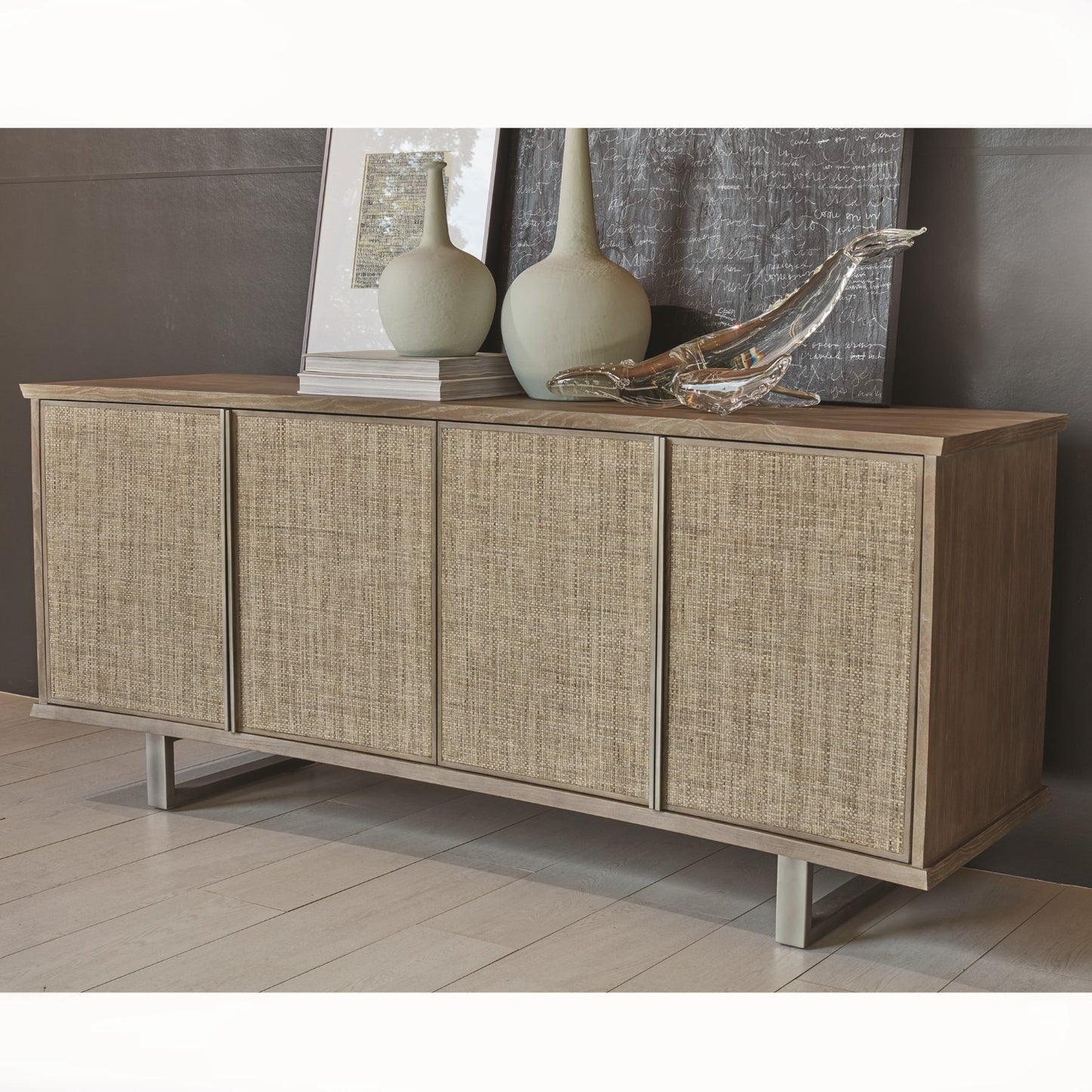 Delphi 71" Media Cabinet - Grats Decor Interior Design & Build Inc.