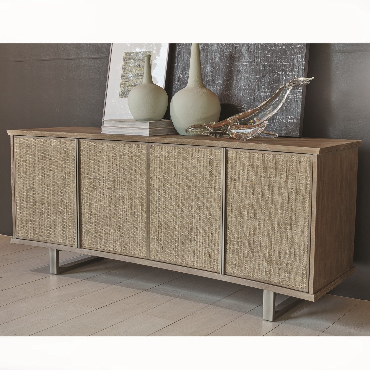 Delphi 71" Media Cabinet - Grats Decor Interior Design & Build Inc.