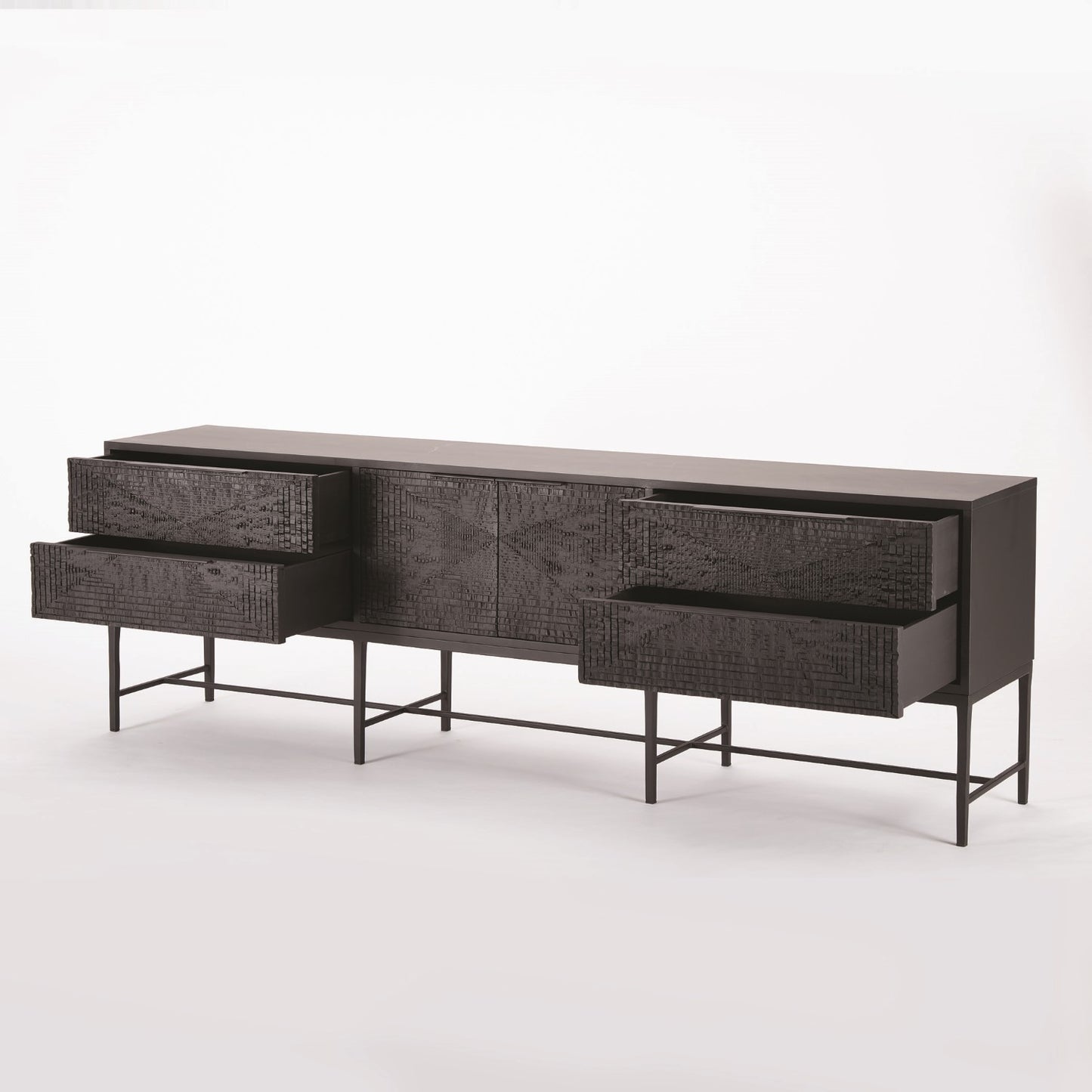 Kyoto 86" Media Cabinet - Grats Decor Interior Design & Build Inc.