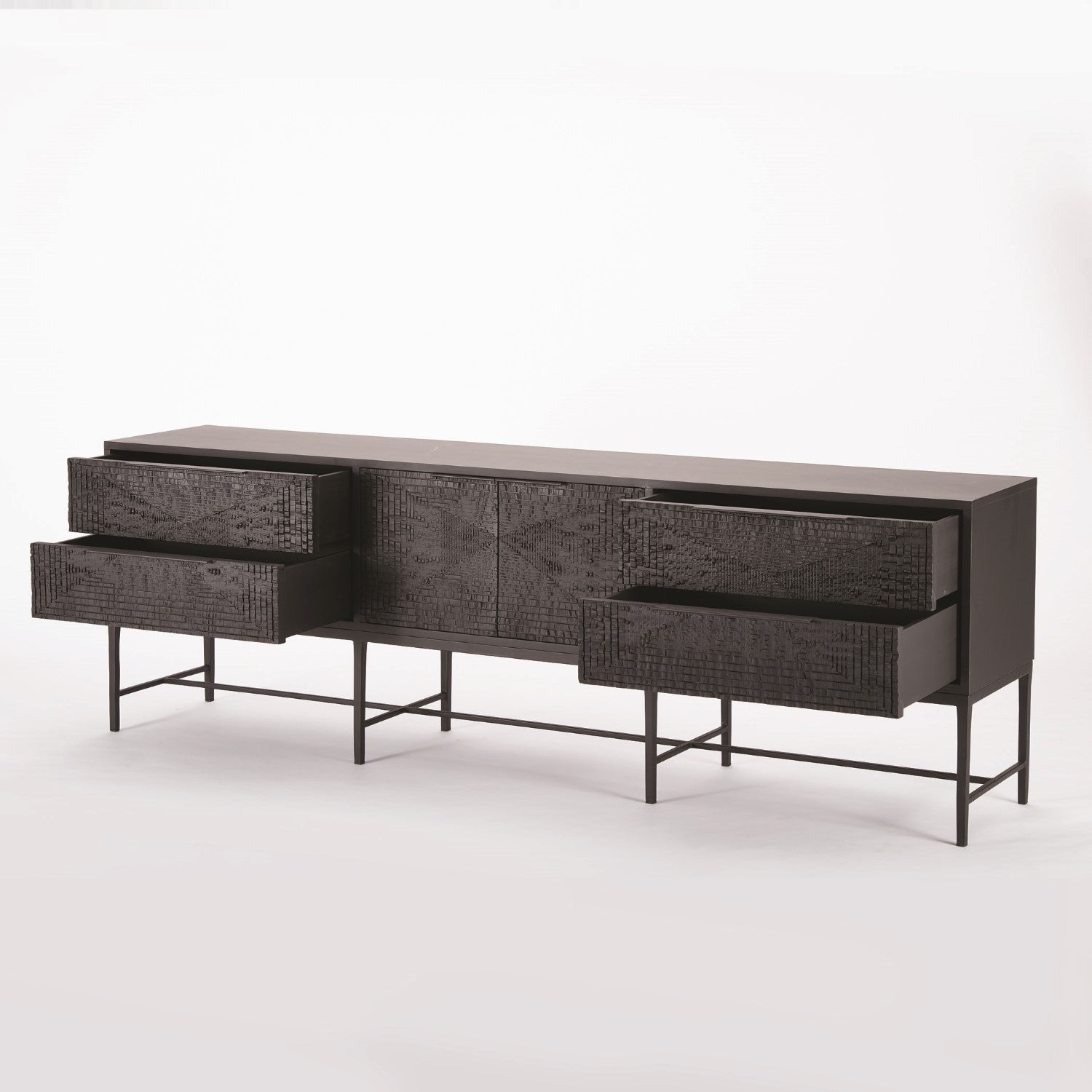 Kyoto 86" Media Cabinet - Grats Decor Interior Design & Build Inc.