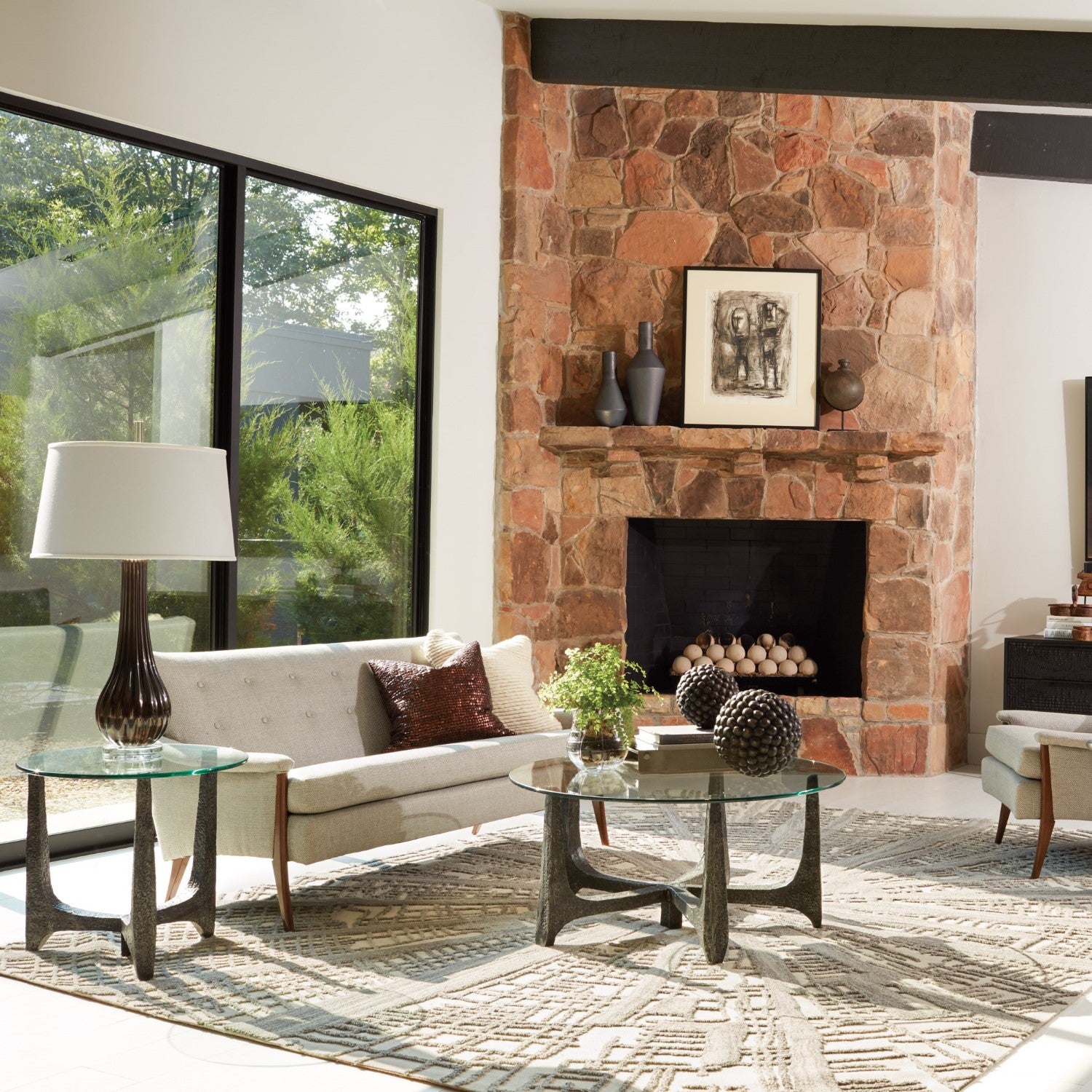 Serpa Table - Grats Decor Interior Design & Build Inc.
