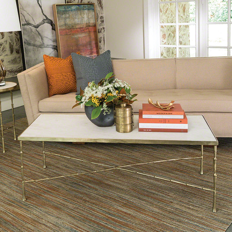 Spike Cocktail Table - Brass - Grats Decor Interior Design & Build Inc.
