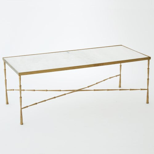 Spike Cocktail Table - Brass - Grats Decor Interior Design & Build Inc.