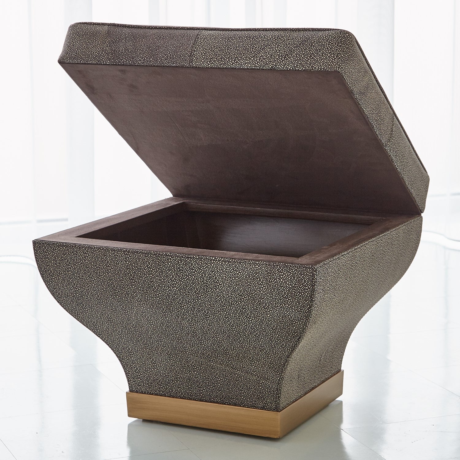 Churchill Storage Ottoman - Grats Decor Interior Design & Build Inc.