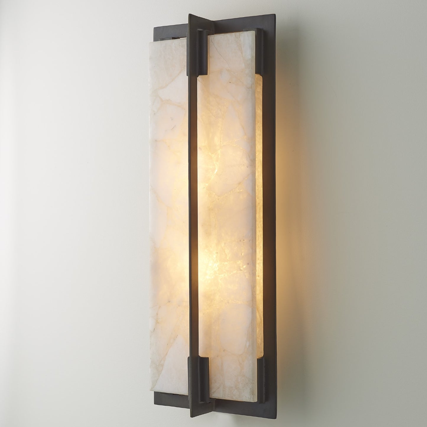 Quartz Sconce - Grats Decor Interior Design & Build Inc.