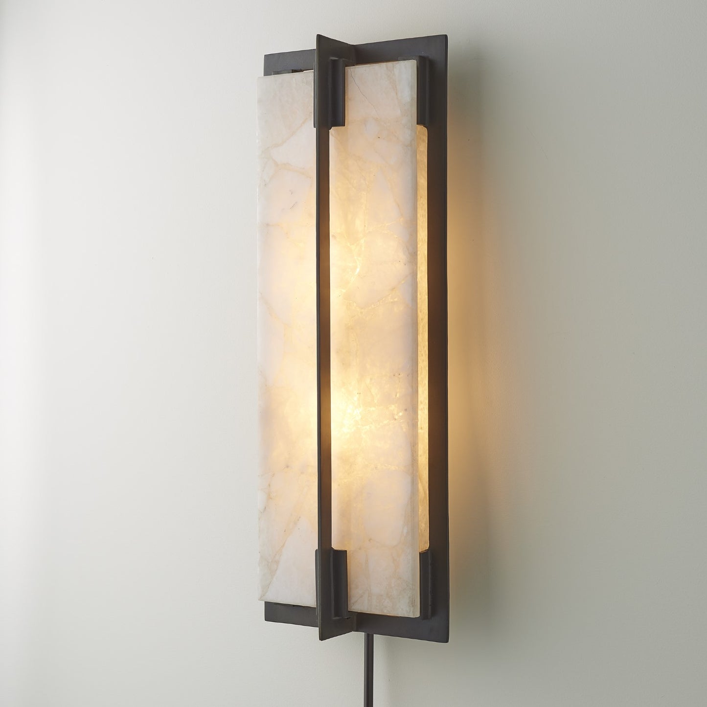 Quartz Sconce - Grats Decor Interior Design & Build Inc.